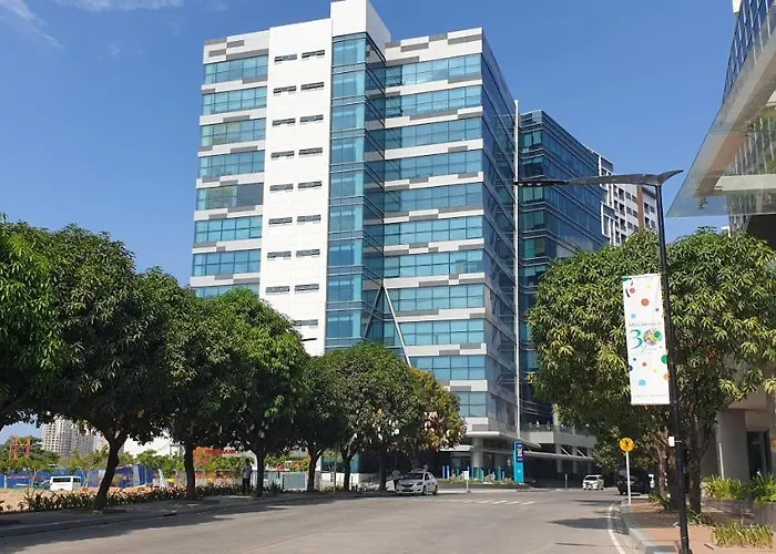 아파트호텔 Mactan Newtown With Garden And Ocean View 8newtown Blvd